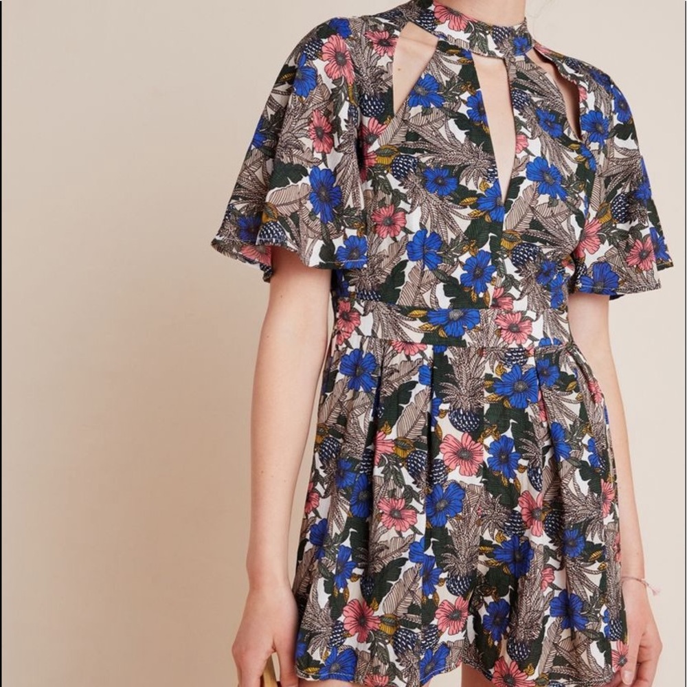 Anthropologie Luisa Romper XS